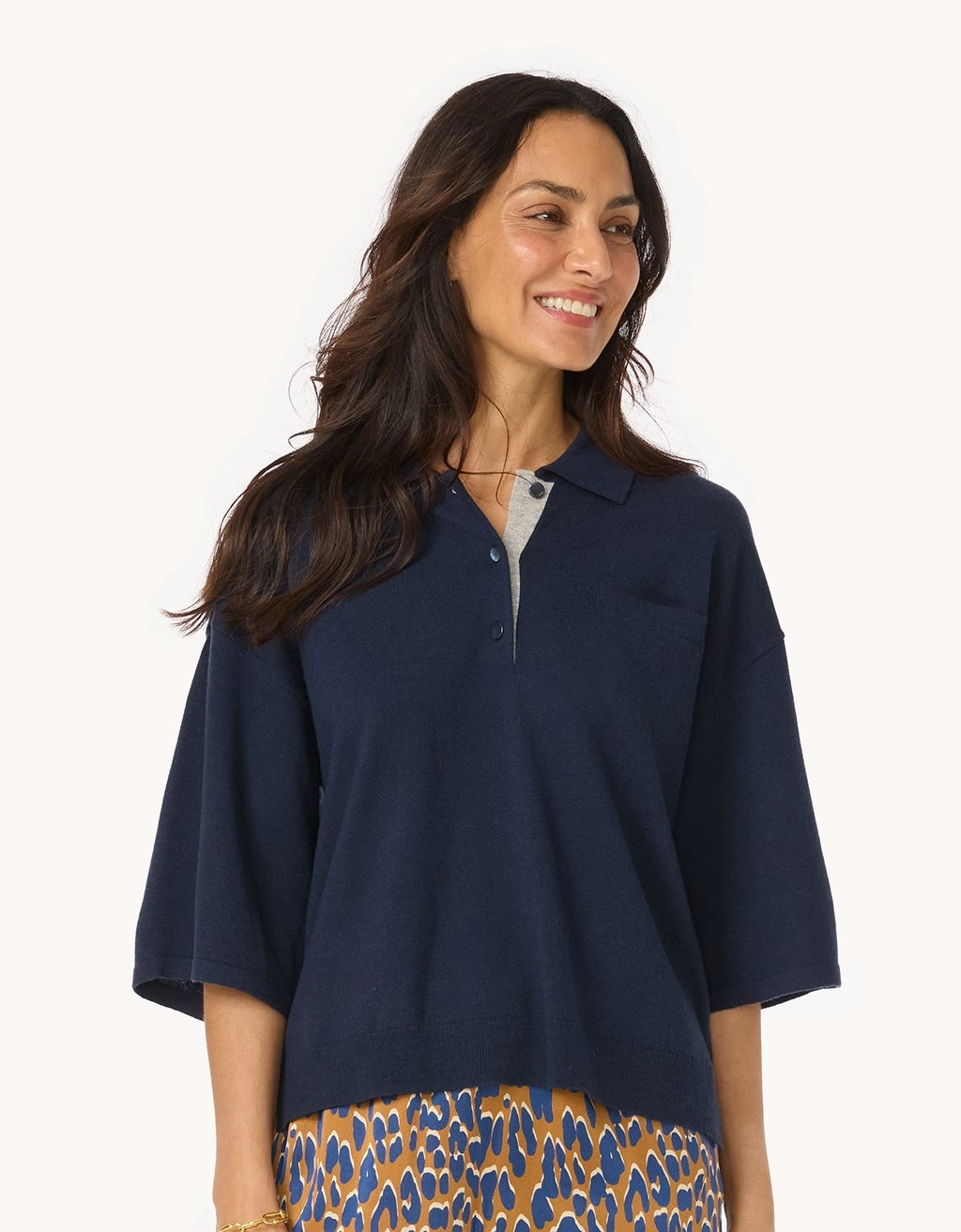 Stretch Flex Chill Flex Unsubscribed Merino Wool Short Sleeve Polo