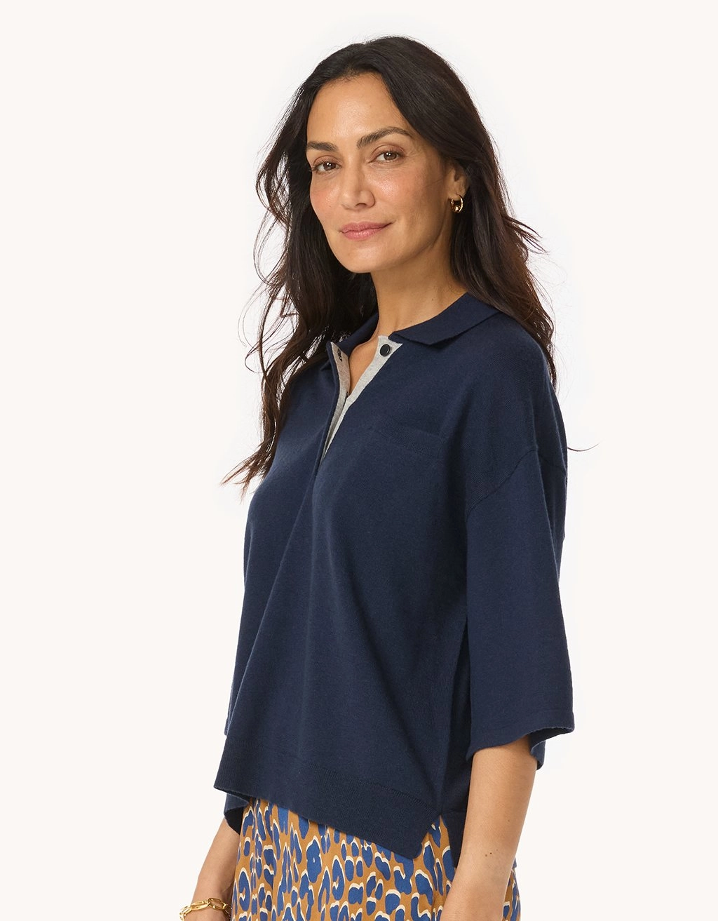Chill Comfort Fit Hypoallergenic Yarn Construction Unsubscribed Merino Wool Short Sleeve Polo