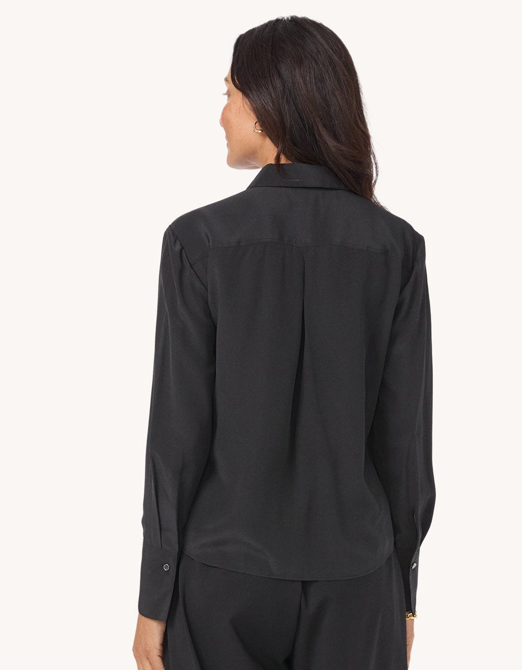 Unsubscribed Silk Crepe De Chine Button Down Shirt Country Escape Limited Edition