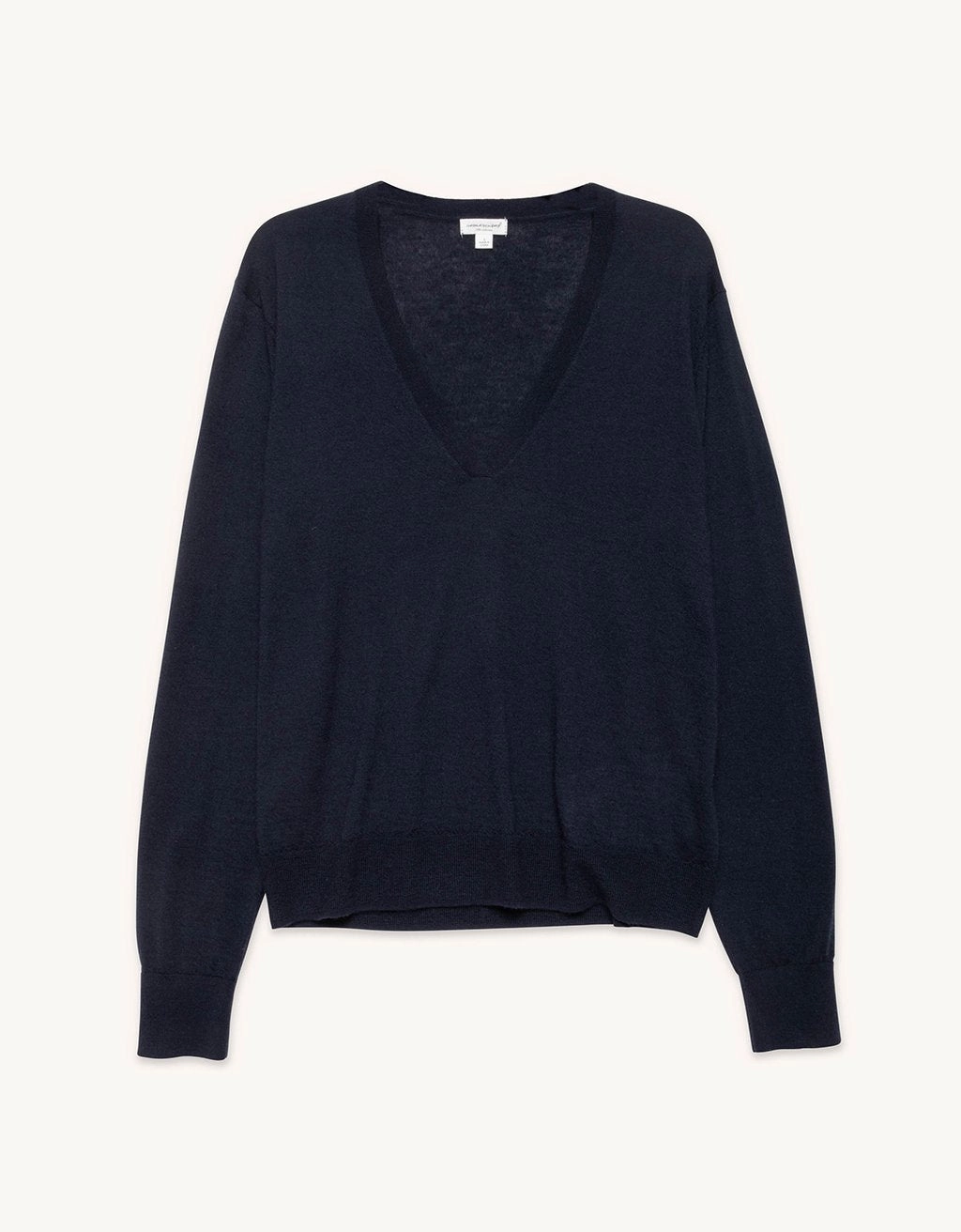 Unsubscribed Whisper-Weight Cashmere V-Neck Sweater Perfect Fit