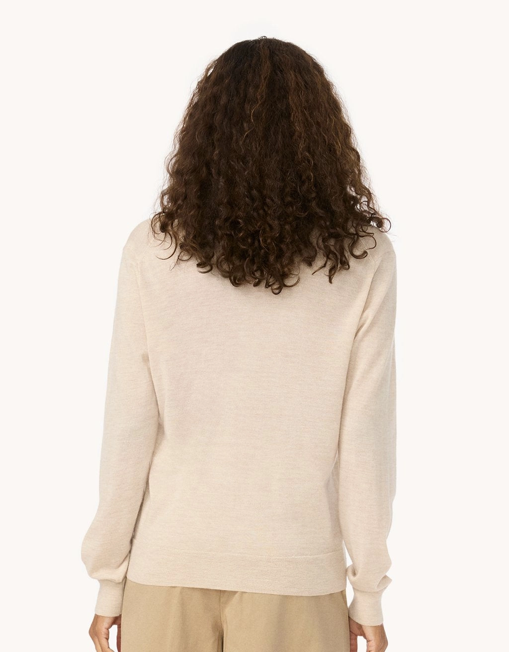Fade Resistant Dye Breathable Stretch Design Unsubscribed Whisper-Weight Cashmere V-Neck Sweater
