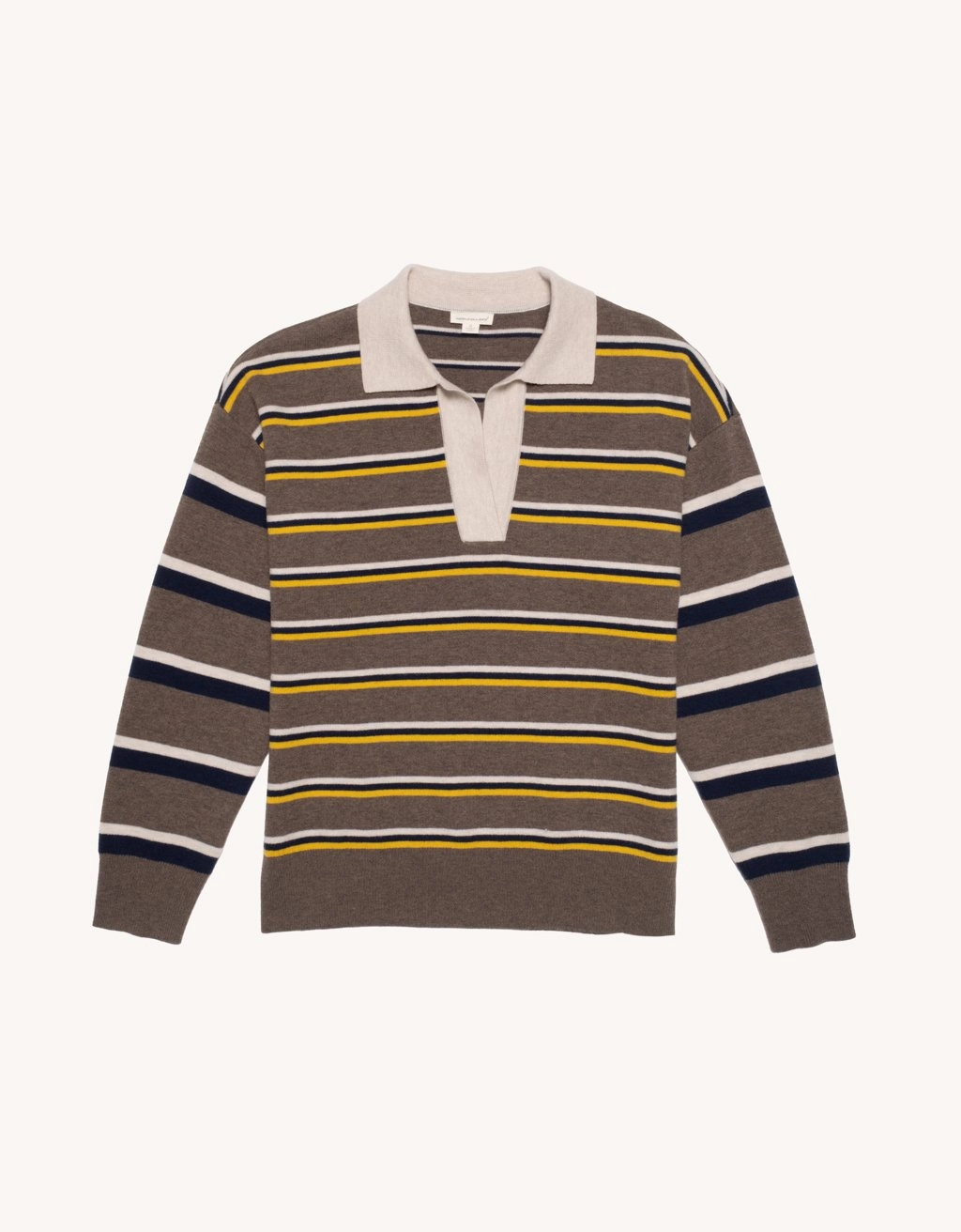 Unsubscribed Wool Blend Rugby Sweater Casual Active Wear