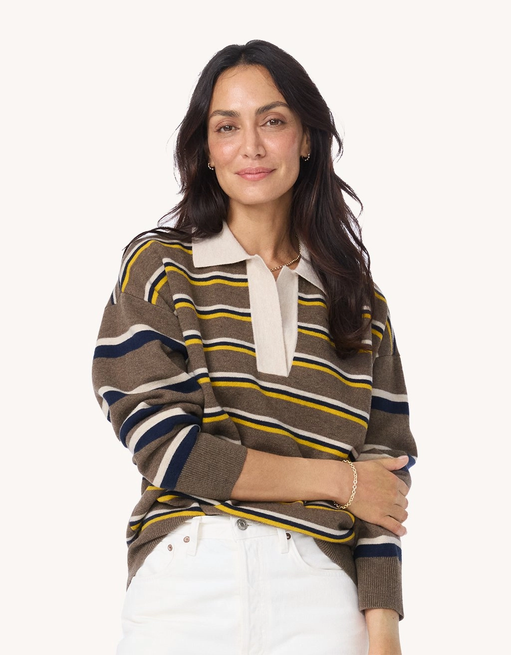 Functional Design Unsubscribed Wool Blend Rugby Sweater