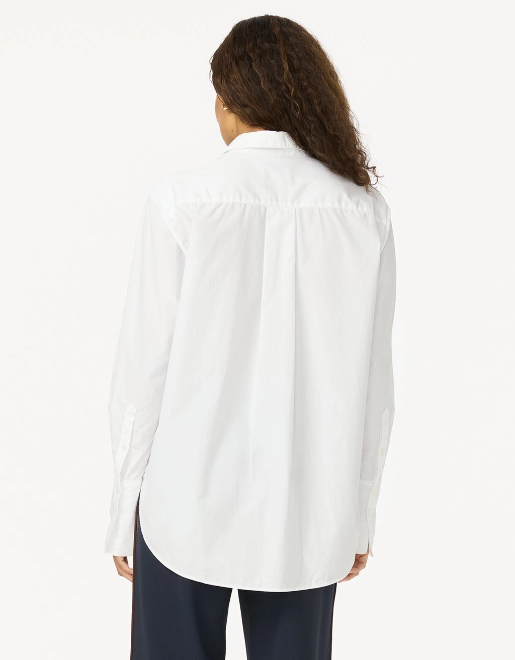 bohemian flair Unsubsribed Thomas Mason? Poplin Clean Boyfriend Shirt