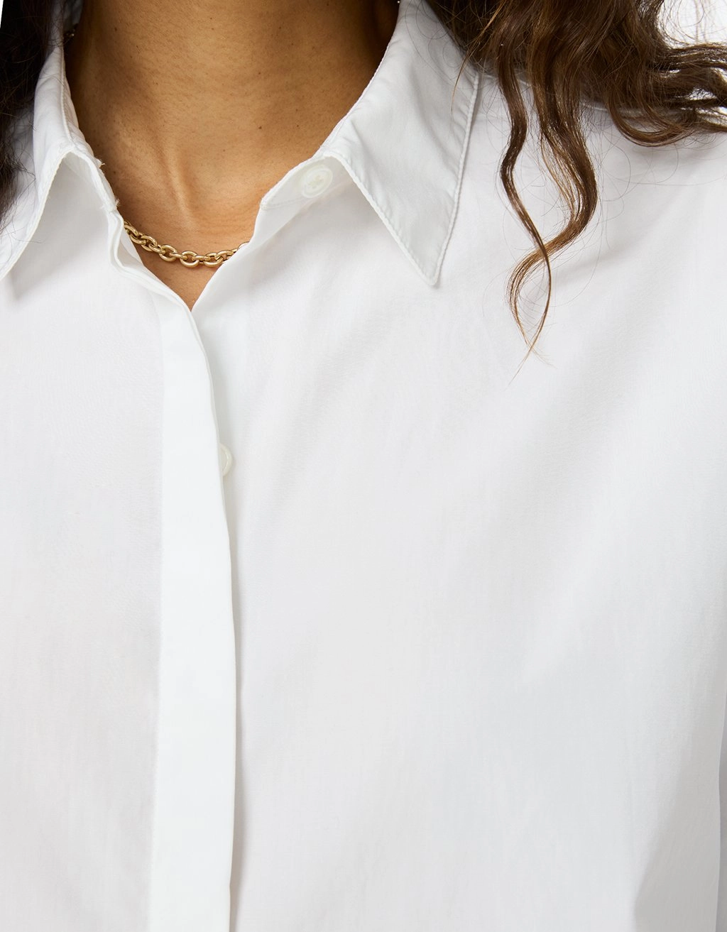 Unsubsribed Thomas Mason? Poplin Clean Boyfriend Shirt Lightweight Comfort Polished Placket