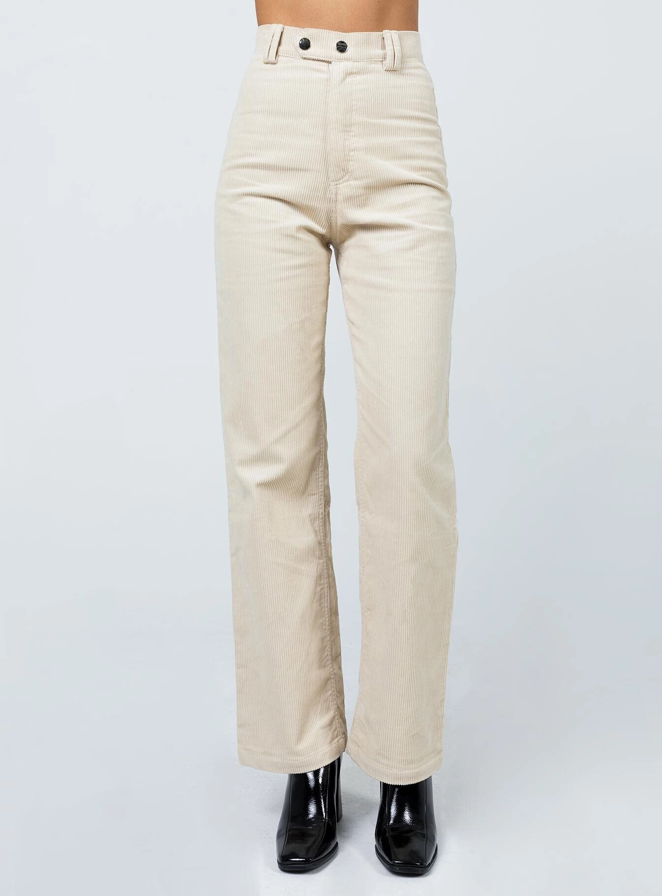 Uptown Cord Pant Beige AbrasionResistantPanels Timeless Wear