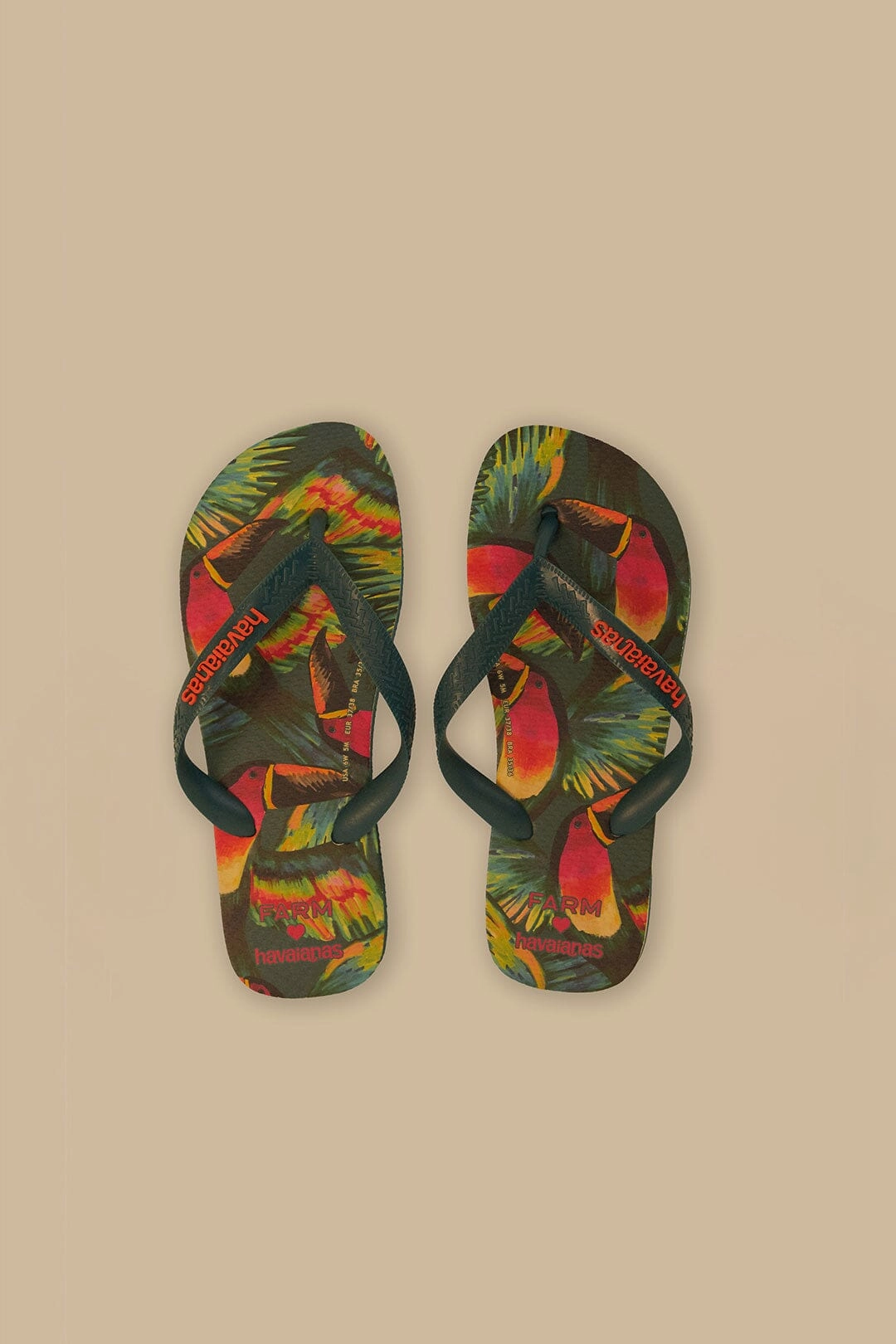 Farm Tuca Havaianas Sandals Urban Gear Flexible Torsion System