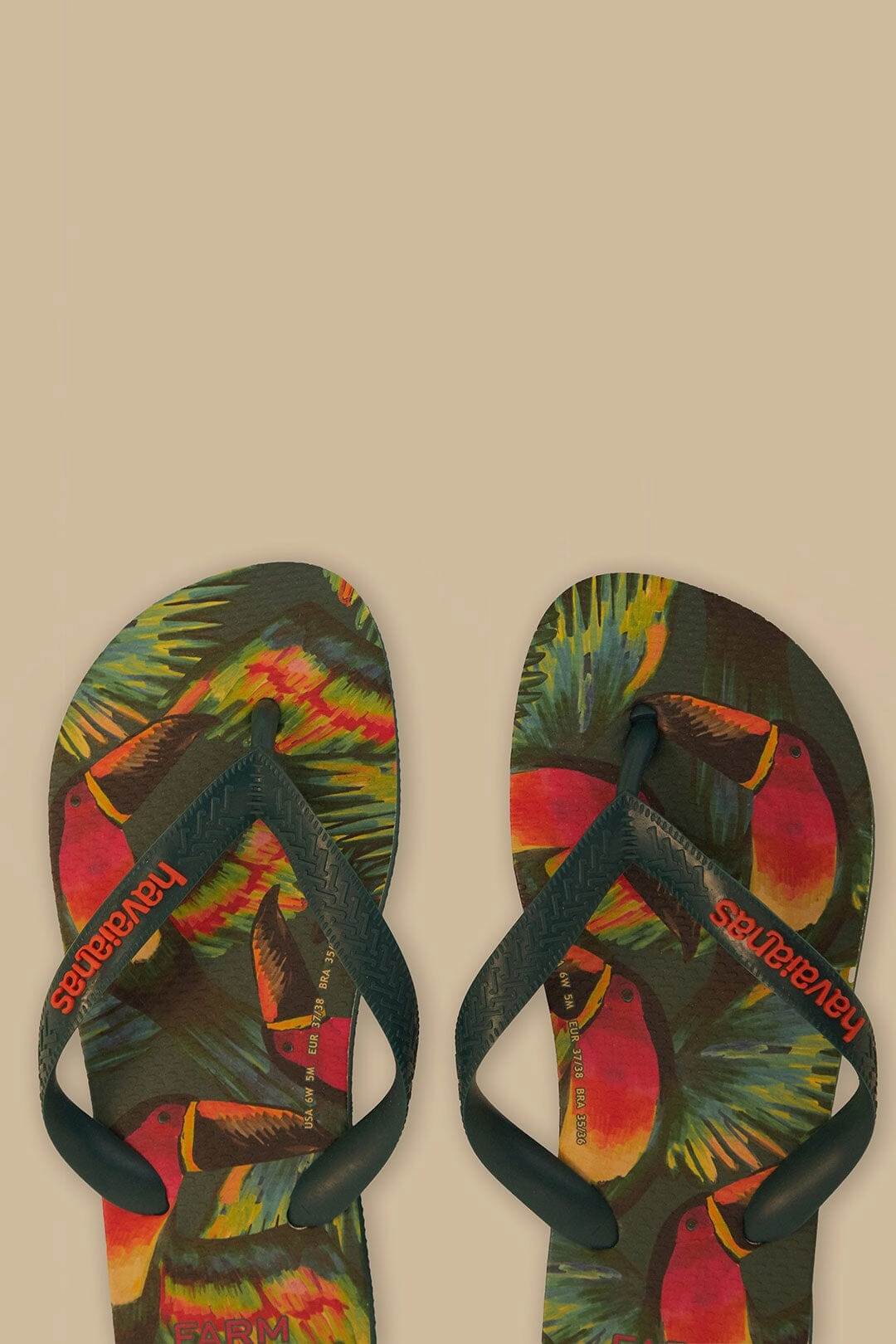 Comfortable Travel Footwear Calm Mood Farm Tuca Havaianas Sandals