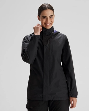Light Padding Shrink resistant Women's PWDR-Days 2L 3-in-1 Snow Jacket  - Black Stingray/Dark Horizon
