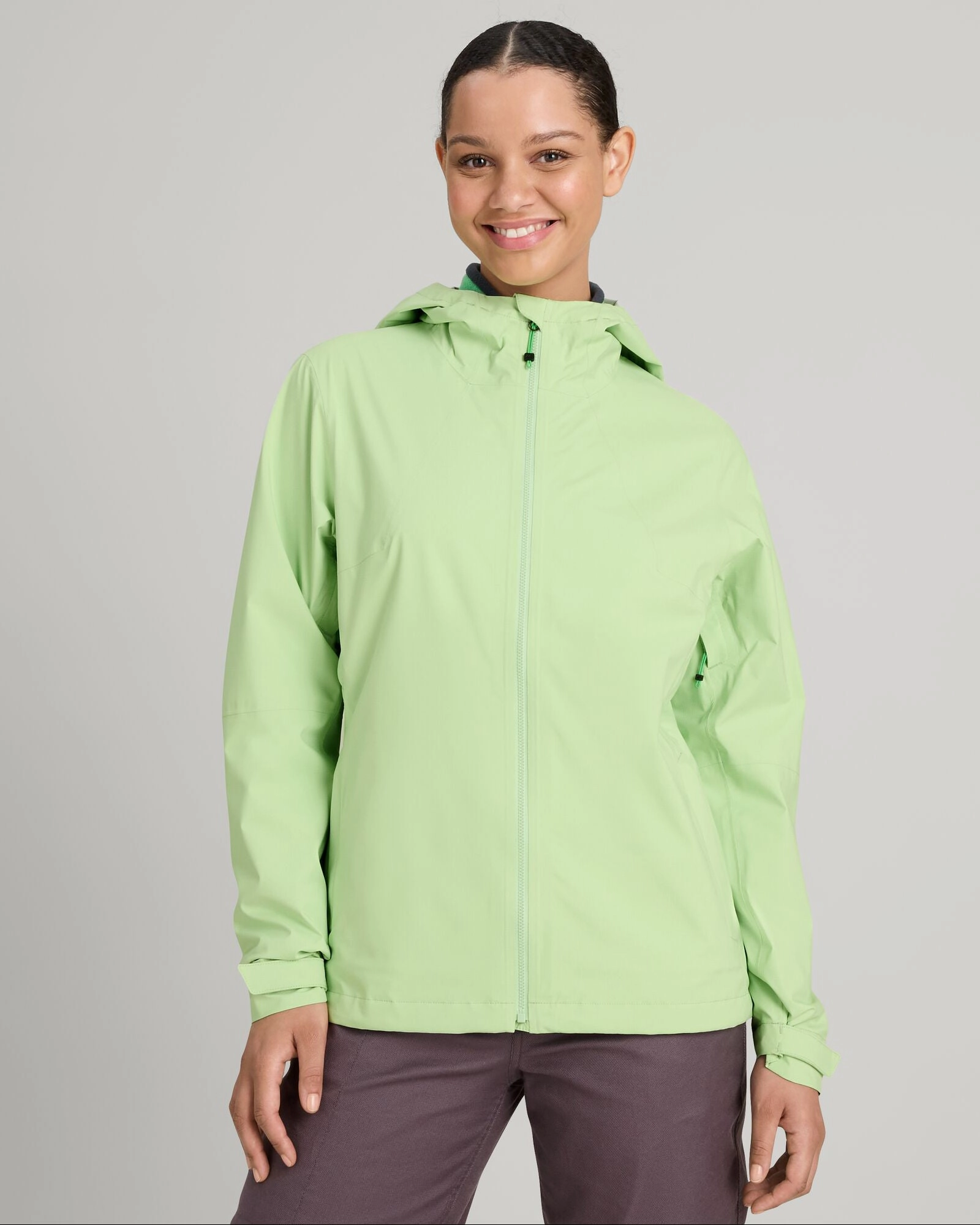Women's Trailhead Stretch 2.5-layer Rain Jacket - Glowy Chic Urban ErgonomicCut