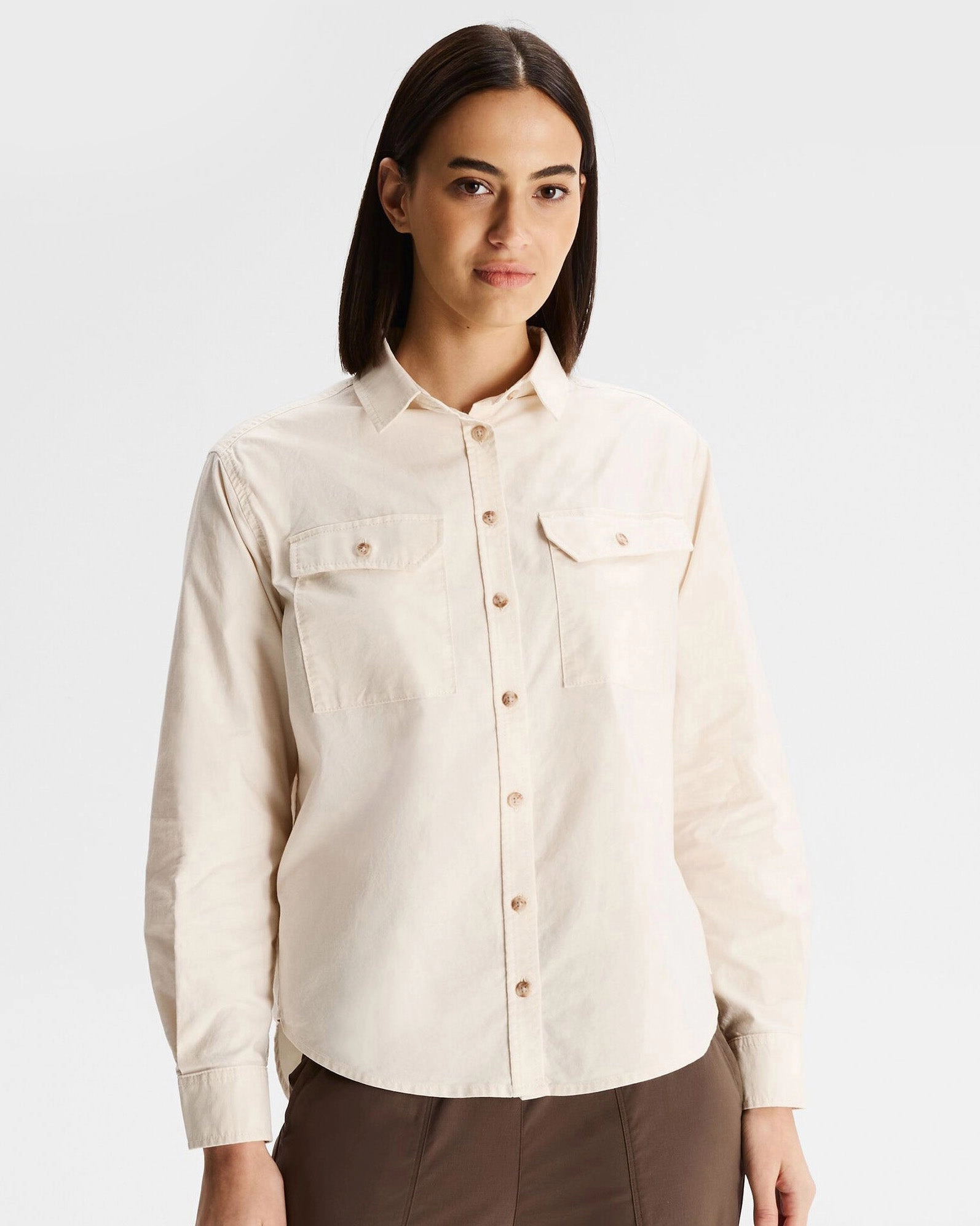 Vander HT Women's Long Sleeve Shirt - Natural Weekend Adventure