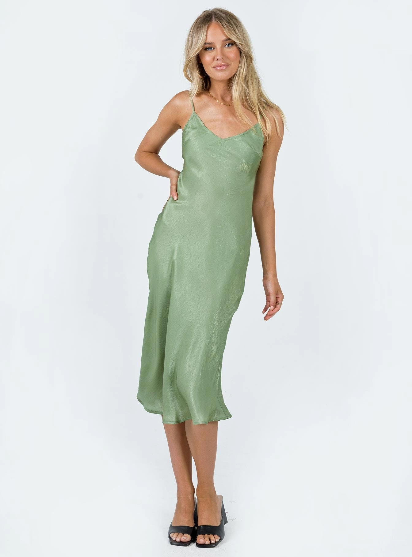 Breezy Mood Varese Midi Dress Green