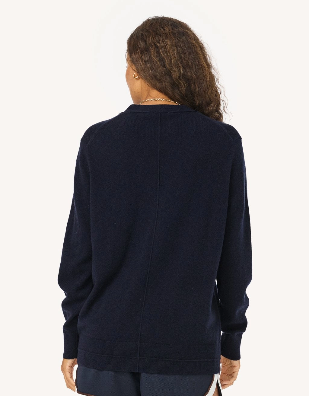 Unsubscribed Everyday-Weight Cashmere Boyfriend Cardigan Casual Style Wear