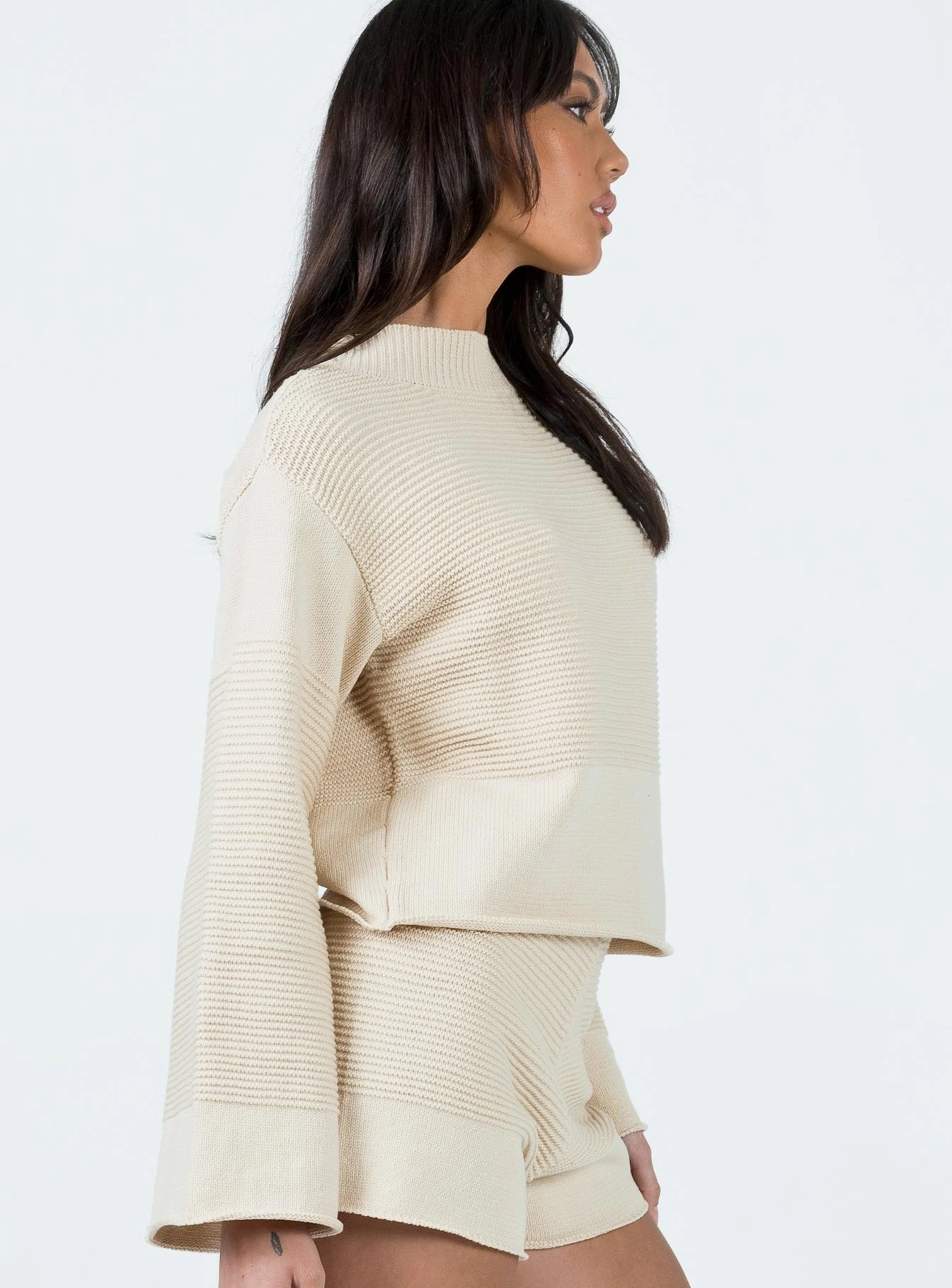 Cheyenne Set Beige Recycled Polyester Blend
