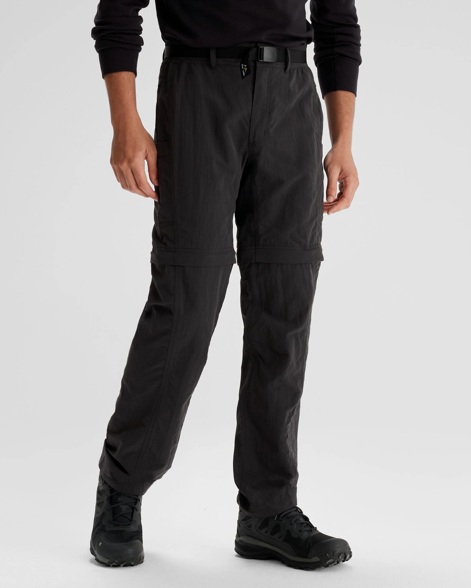 Minimal Design Men's EVRY-Day Convertible Pants  - Black
