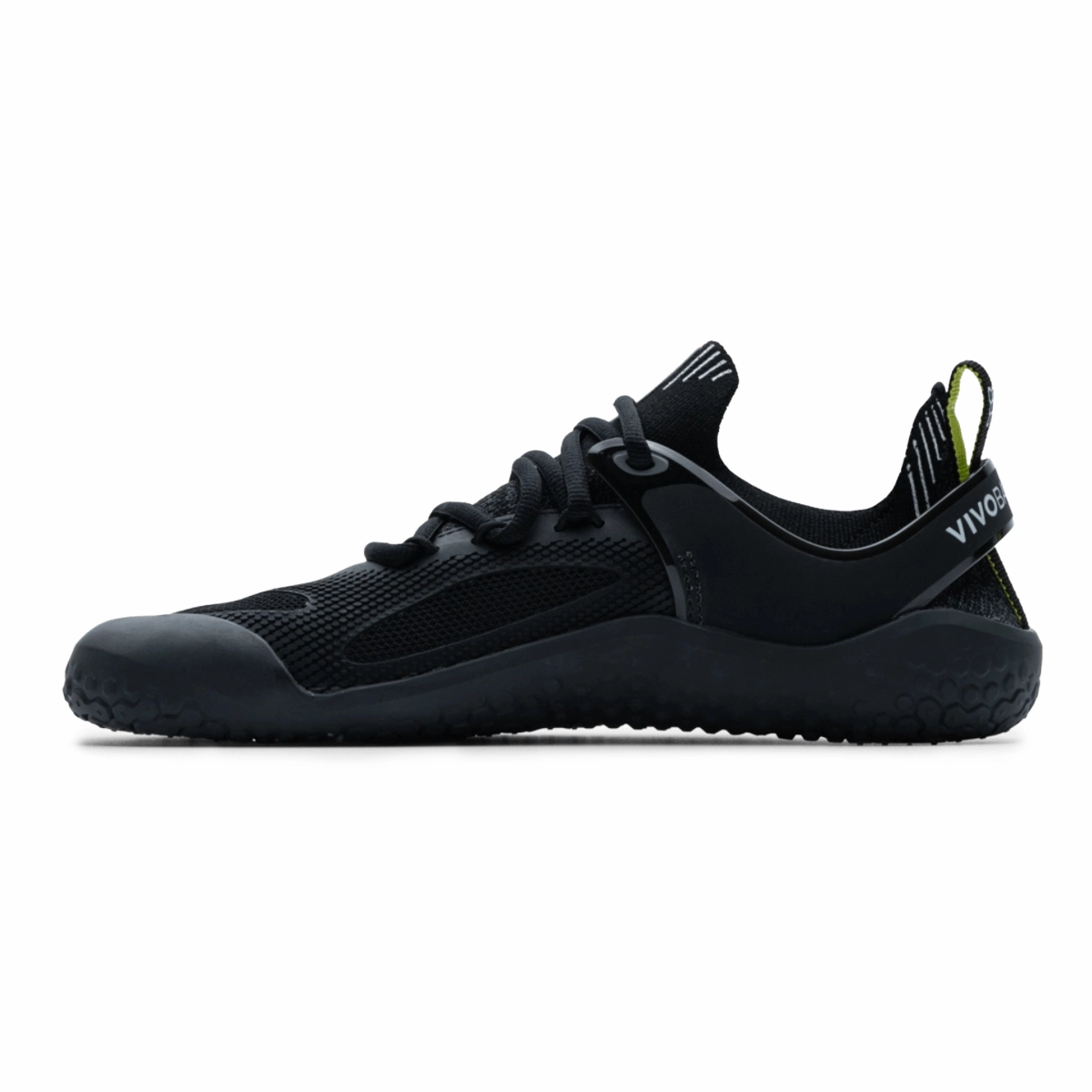 Auxetic Knit Fabric Vivo Barefoot Men's Motus Strength Obsidian/Grey