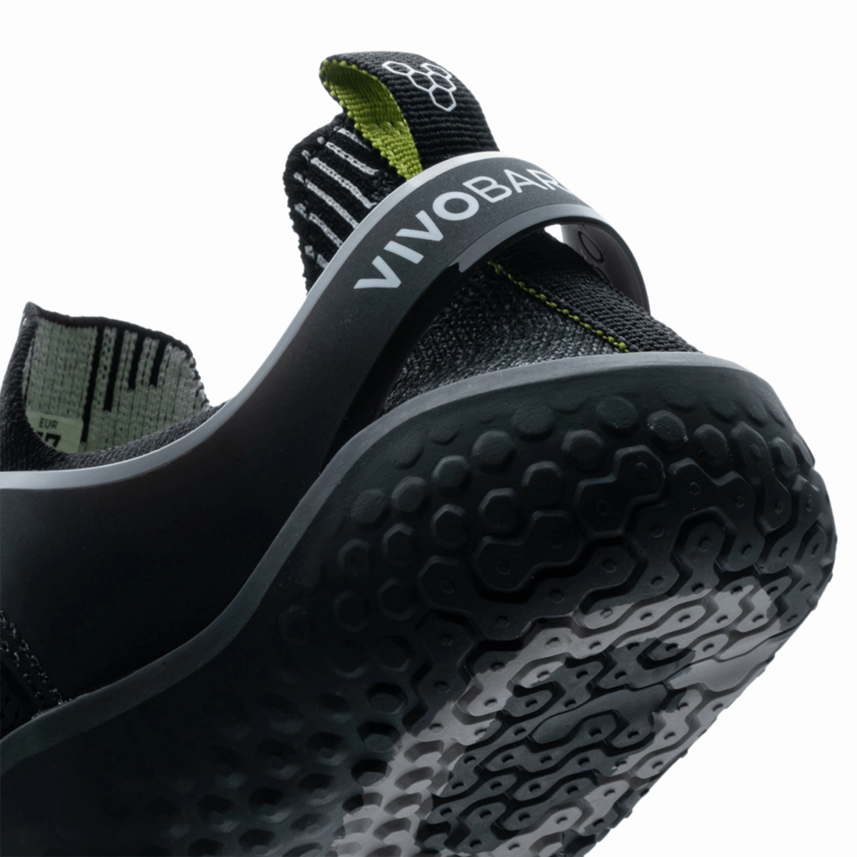 Vivo Barefoot Men's Motus Strength Obsidian/Grey Smart Choice Knit Fresh