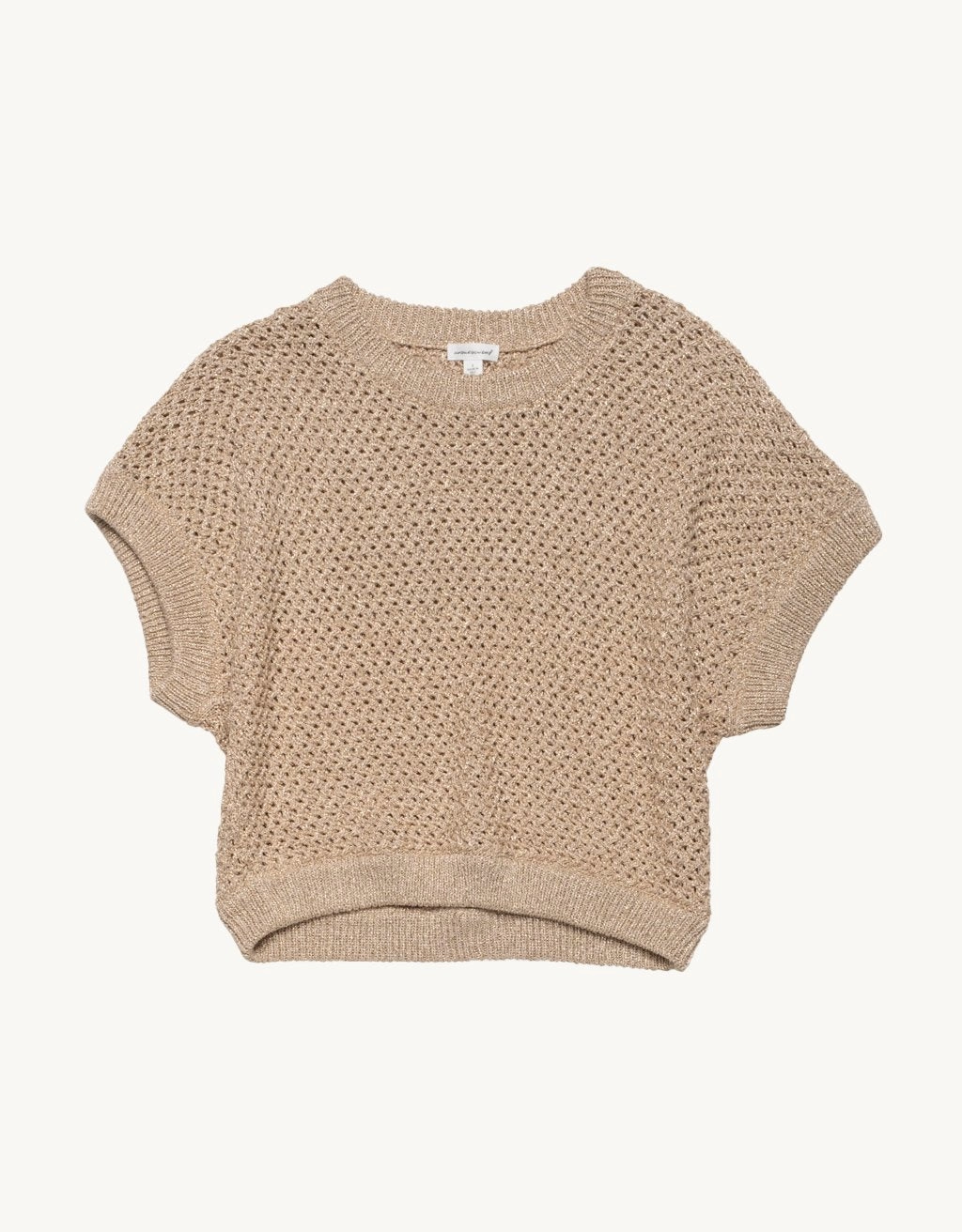 Allergen Free Processing Stretch Comfort Design unsubscribed open stitch shimmer sweater