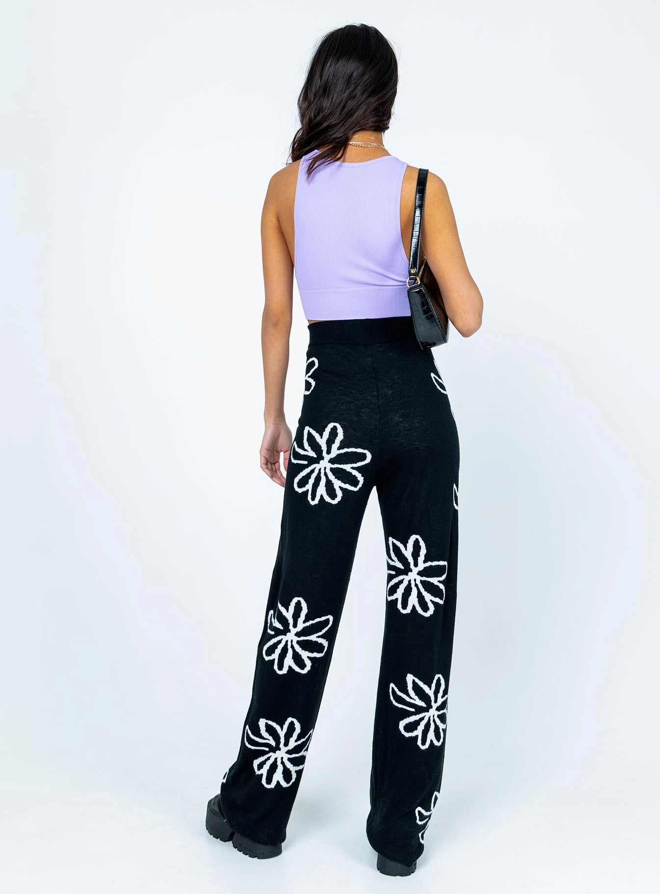 Warren Pants Black Body-Hugging Fit