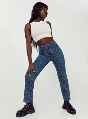 Stylish Daily Wear Parent Style Travel Comfort Love Lounge Denim Jeans