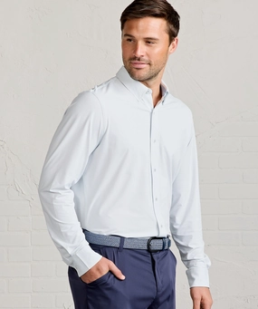 Wayfarer Tailored Fit Performance Button Down Summer Style