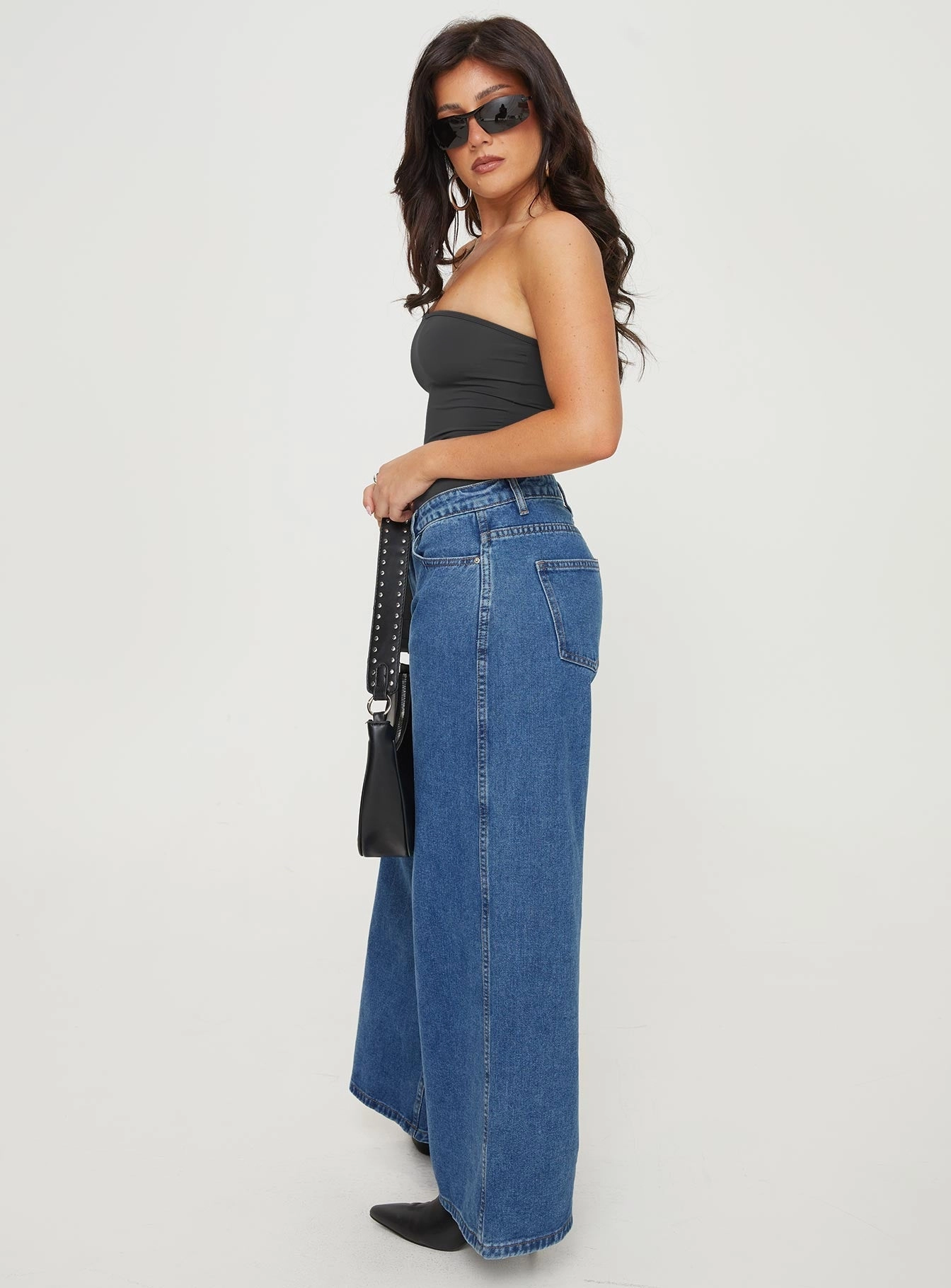 Ramos Low Rise Jeans Denim Petite Sustainable Weekend Getaway