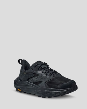 Men's Hoka Anacapa 2 Low GTX Hiking Shoes - Black Ultra Lightweight Build versatile running shoes