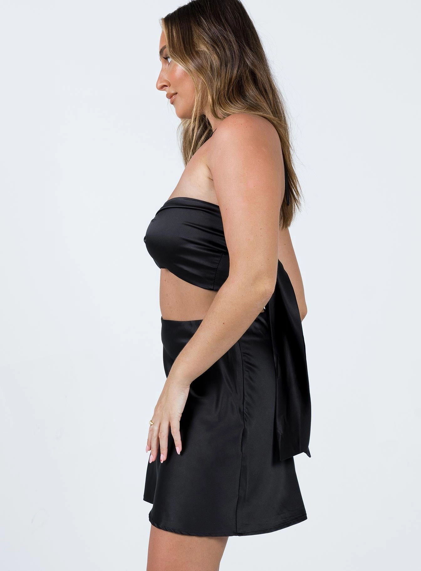 Heritage Brand Geometric Print Marianna Set Black