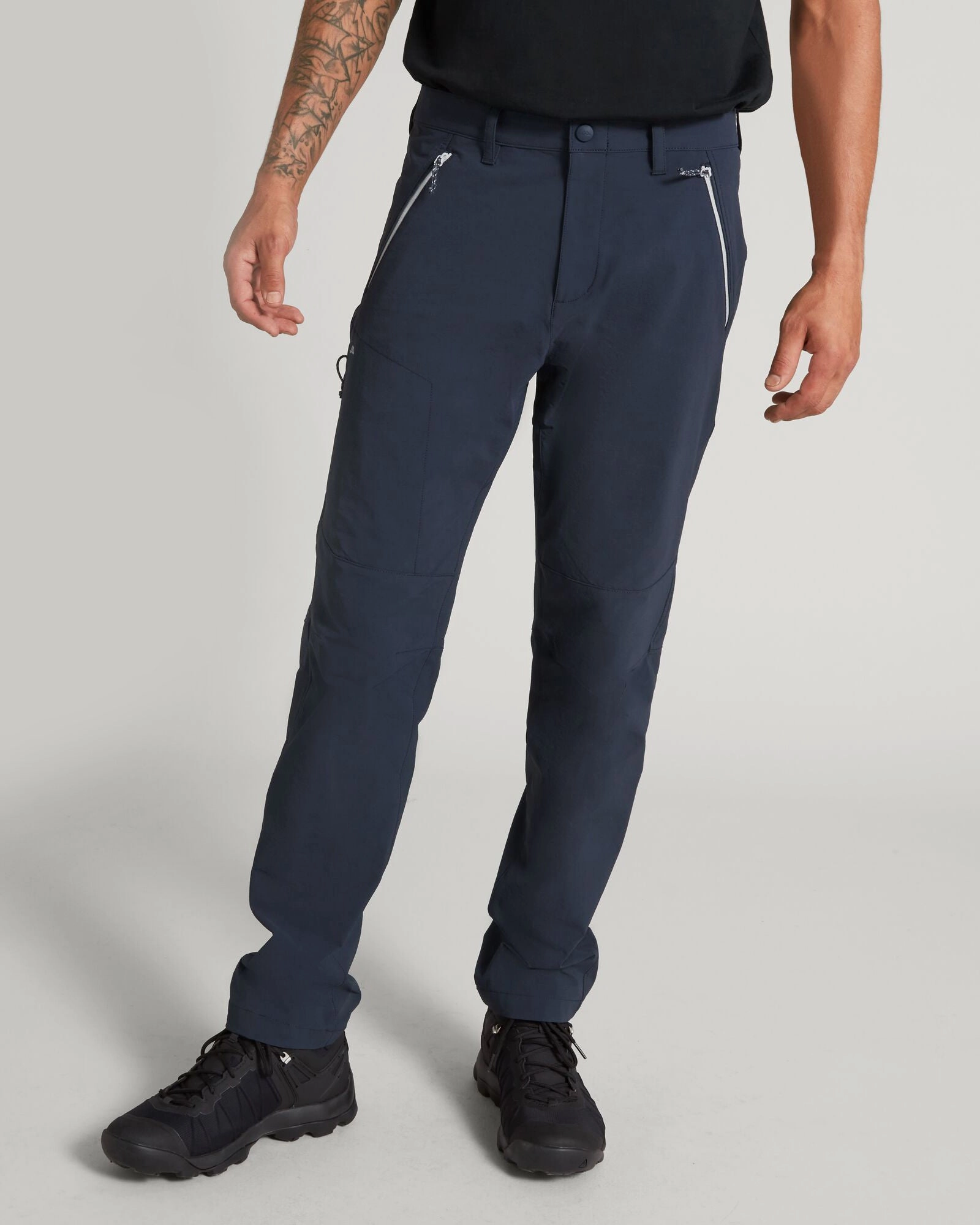 Men's Flinders Pants - Midnight Navy Minimal Bulk Quick Comfort Fit