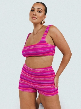 Hallie Set Pink Non Irritating Tags Simple Flex
