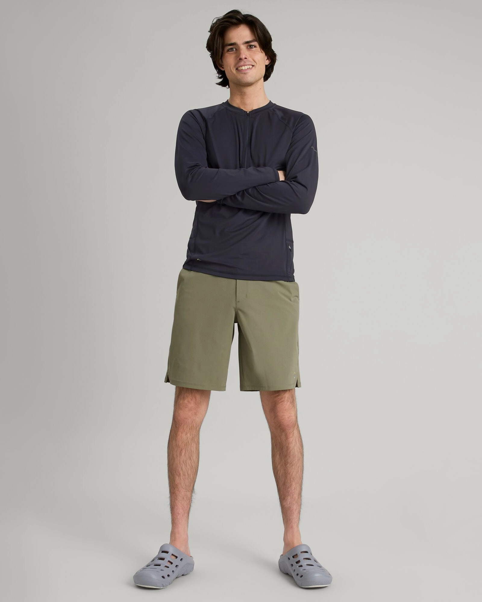 WTR-Seeker Men's Splash Long Sleeve Top - Meteor Layer Ready Odor Resistant Material