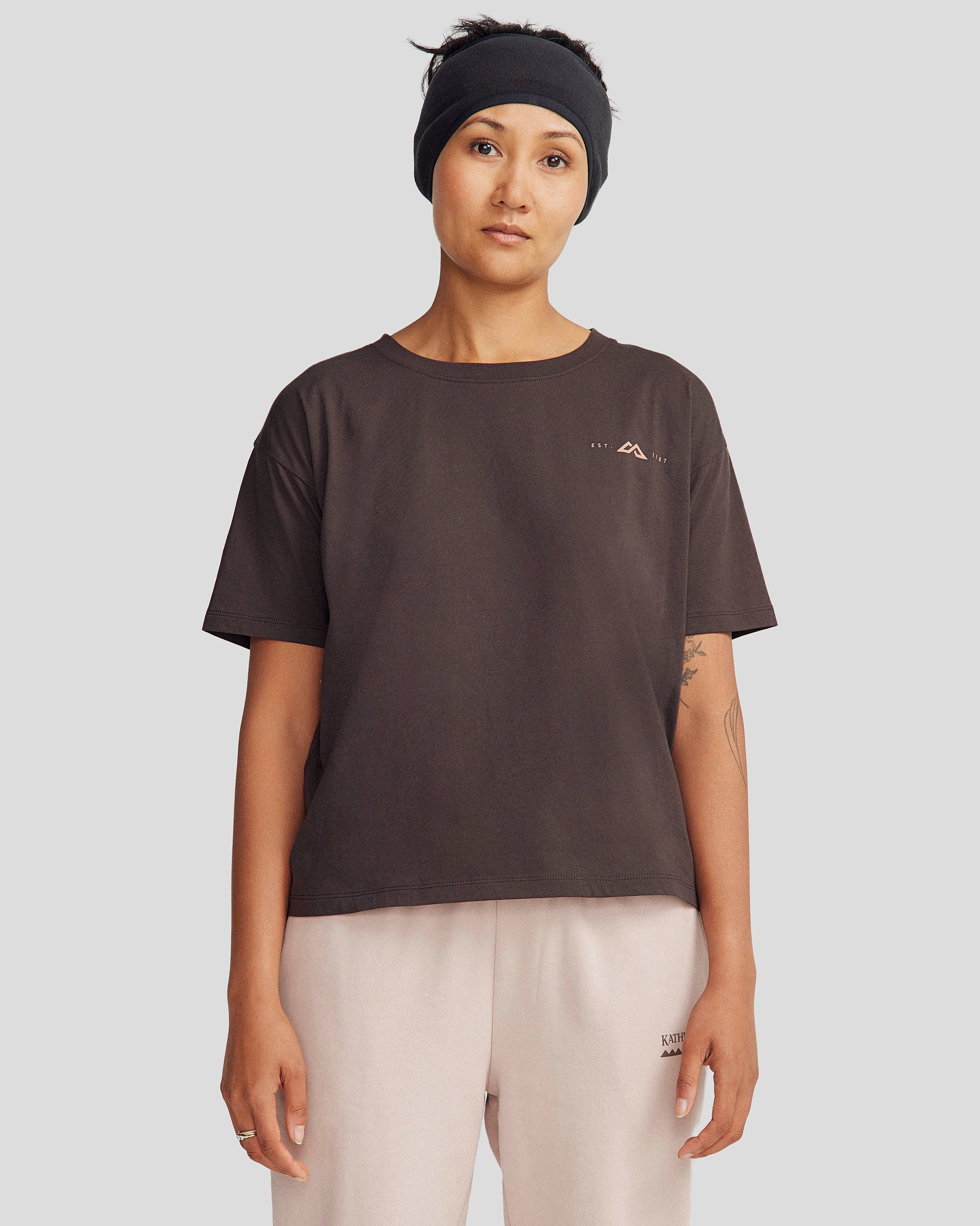 Women's 1987 Organic Cotton S/S Tee - Cold Brew Fresh Look