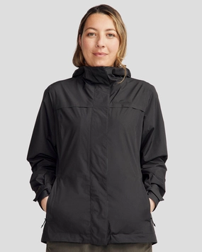 Monochrome Look Women's Bealey 2L GORE-TEX? Rain Jacket - Black Stingray