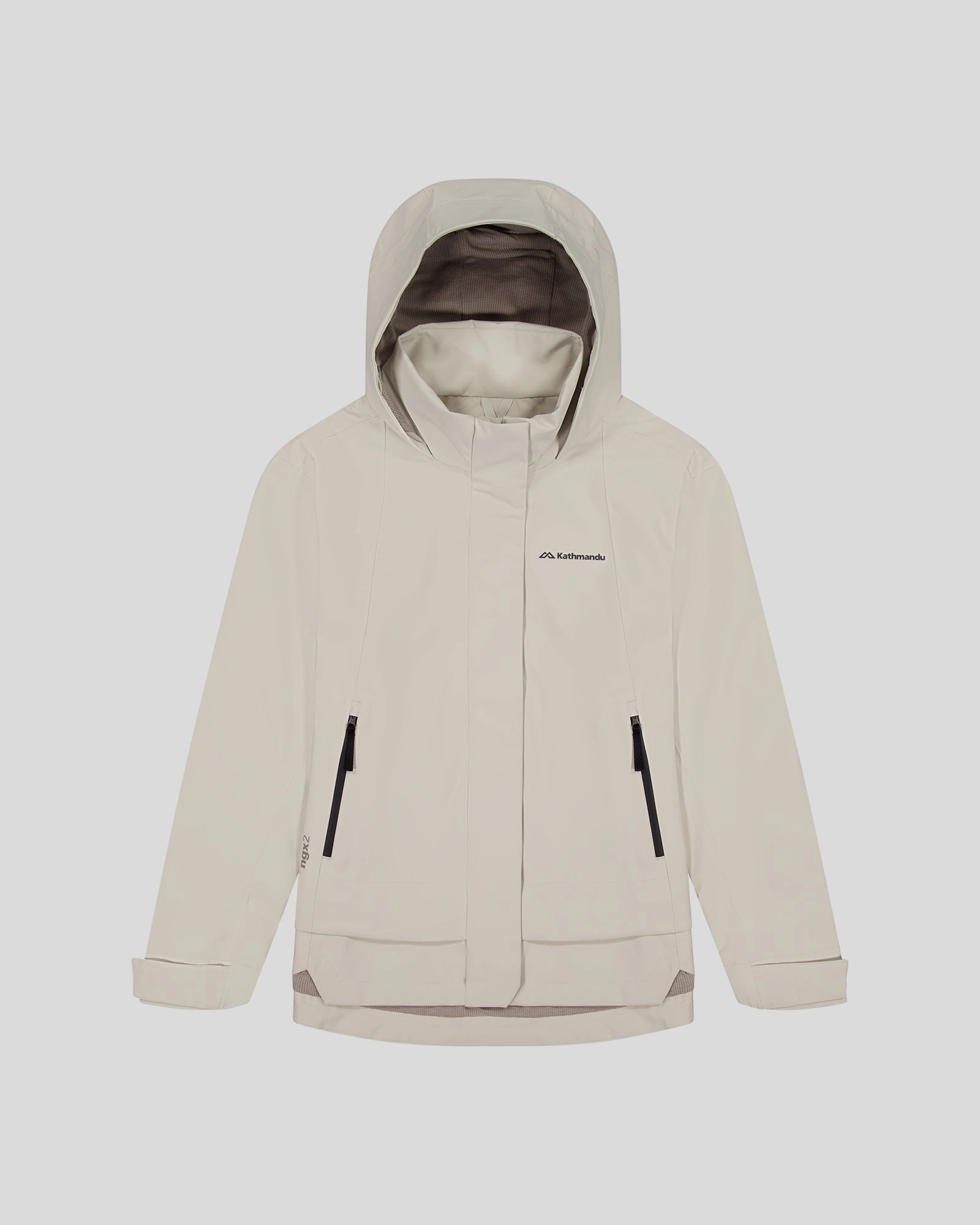 Flexible Shoulder Contoured Silhouette Women??s Citytrek 2L Rain Jacket - Light Hike