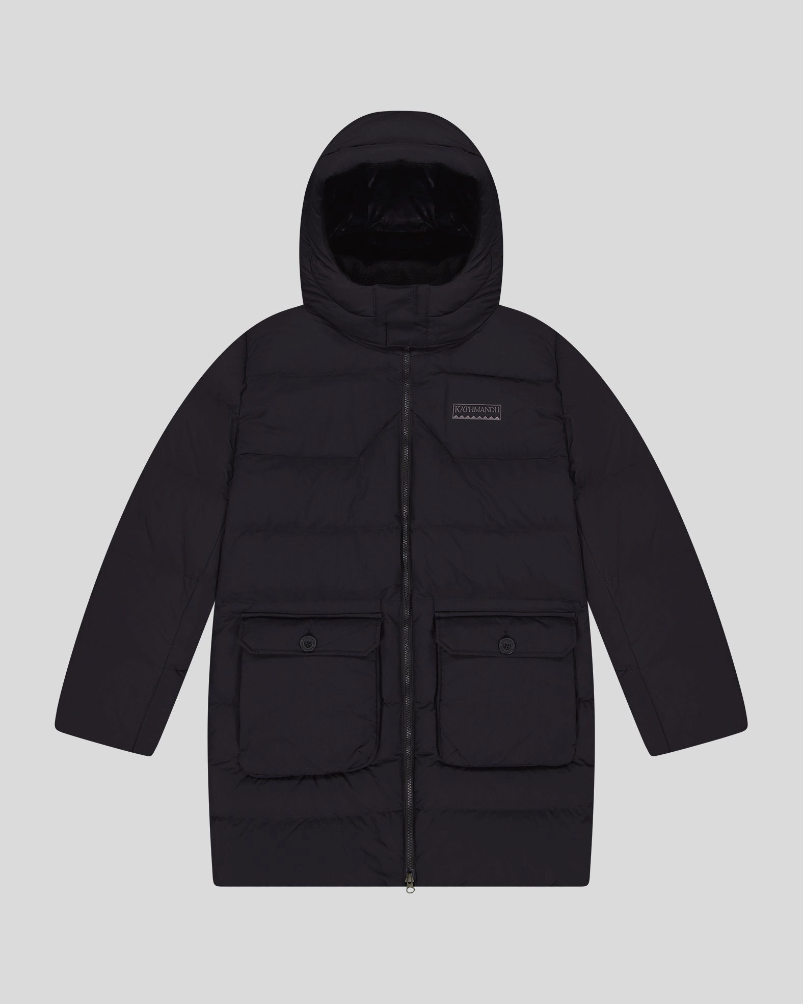 3-In-1 Set Women's Epiq Down Heritage Parka Jacket - Black Stingray