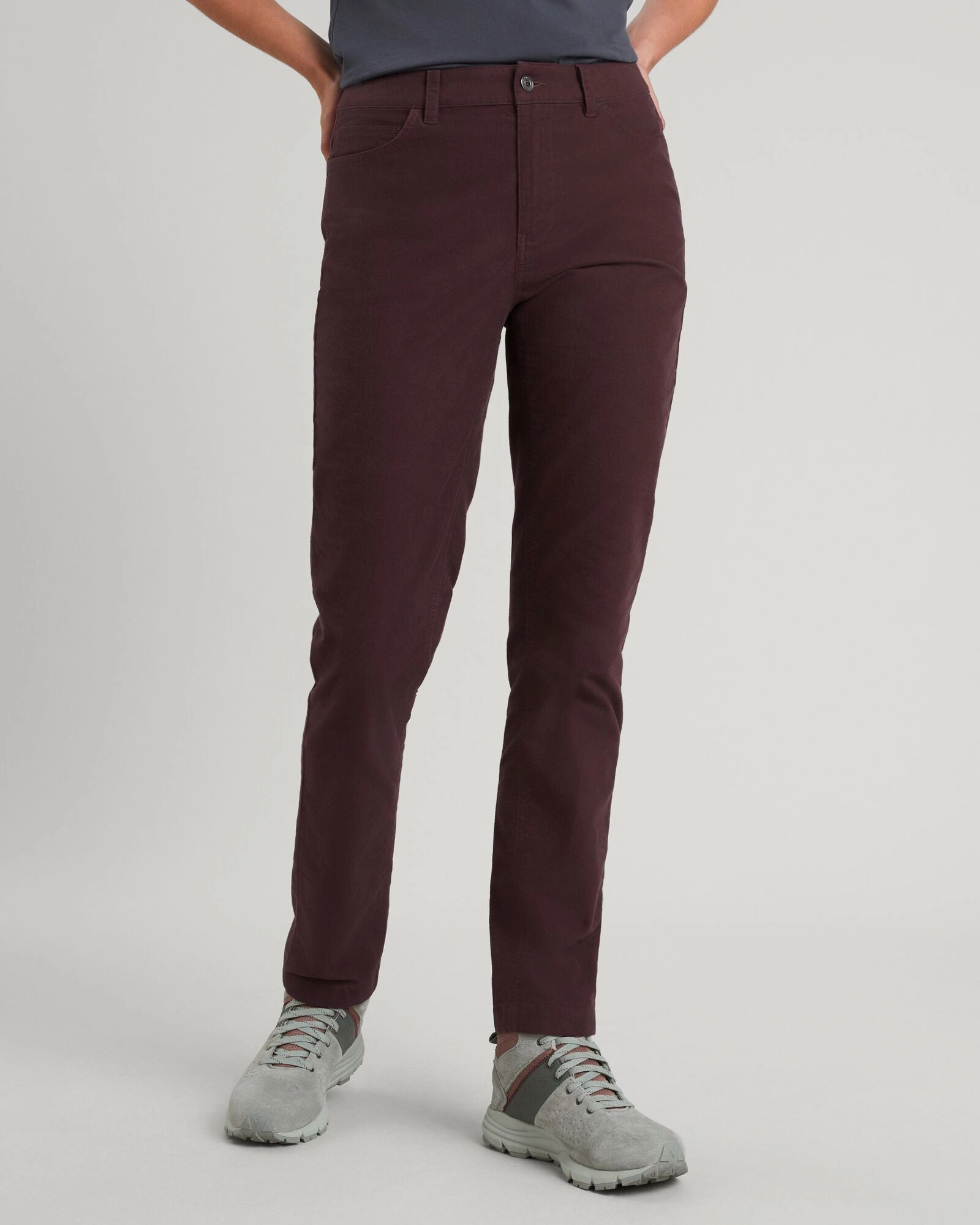 Women's Flight Moleskin Pants - Pony Flexible Gusset Design Functional fashion wear