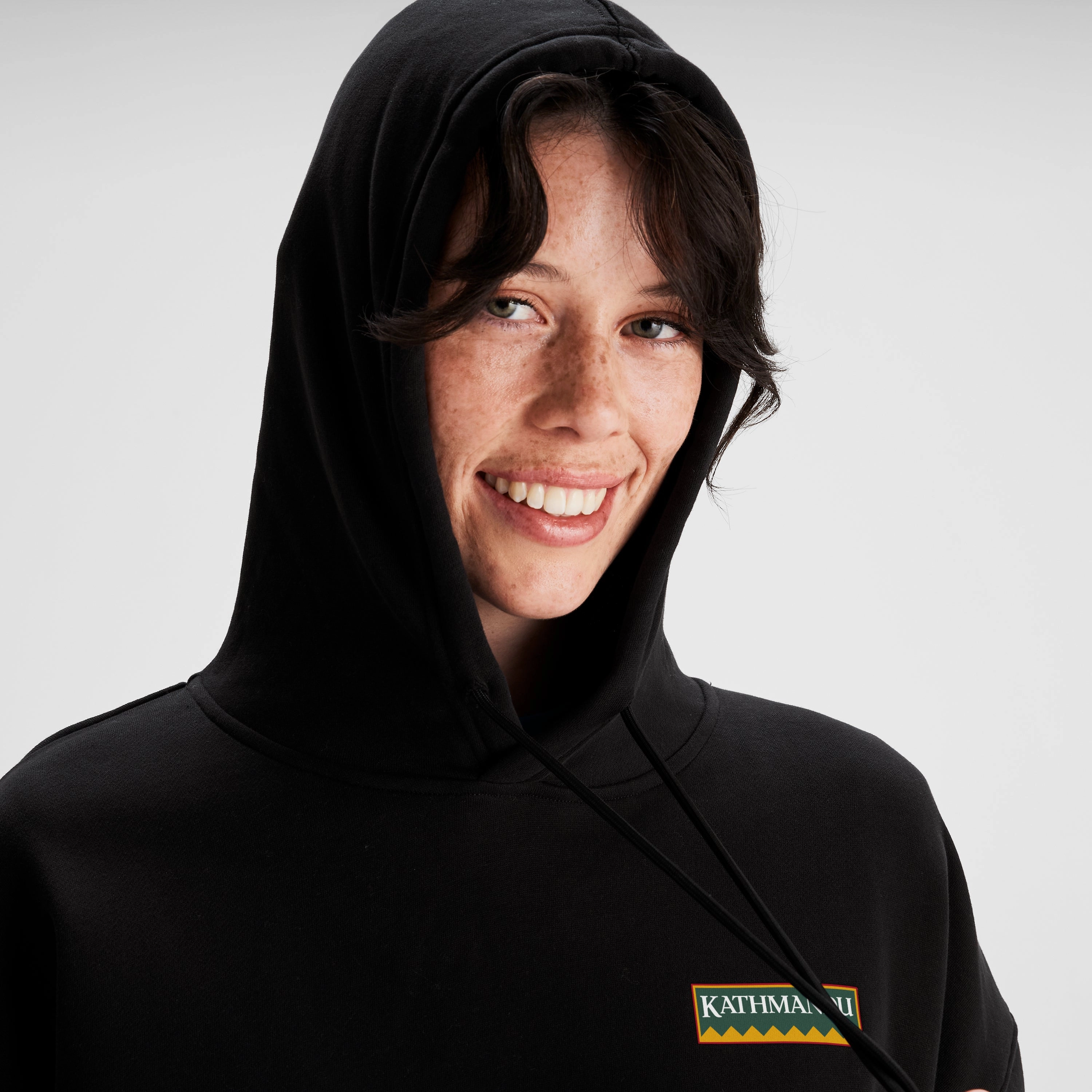 Women's Heritage Logo Slouchy LT BB Hoodie - Black Stingray Classic Layer