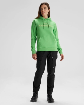 Women's Kathmandu Logo Hoodie - Lizzard Thermal regulation