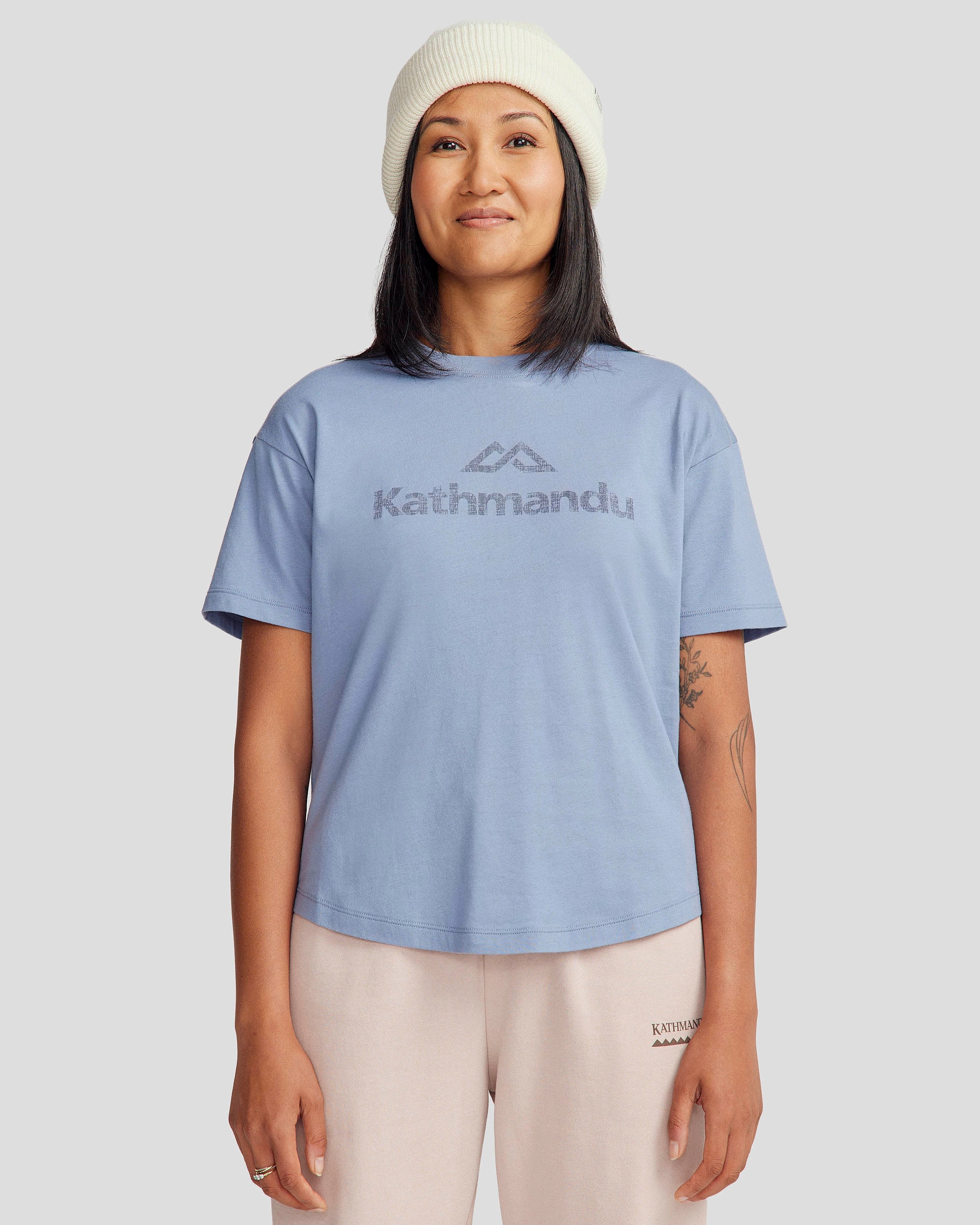 Women's Logo Organic Cotton T-shirt - At Twilight Summer Ready Basic Layer