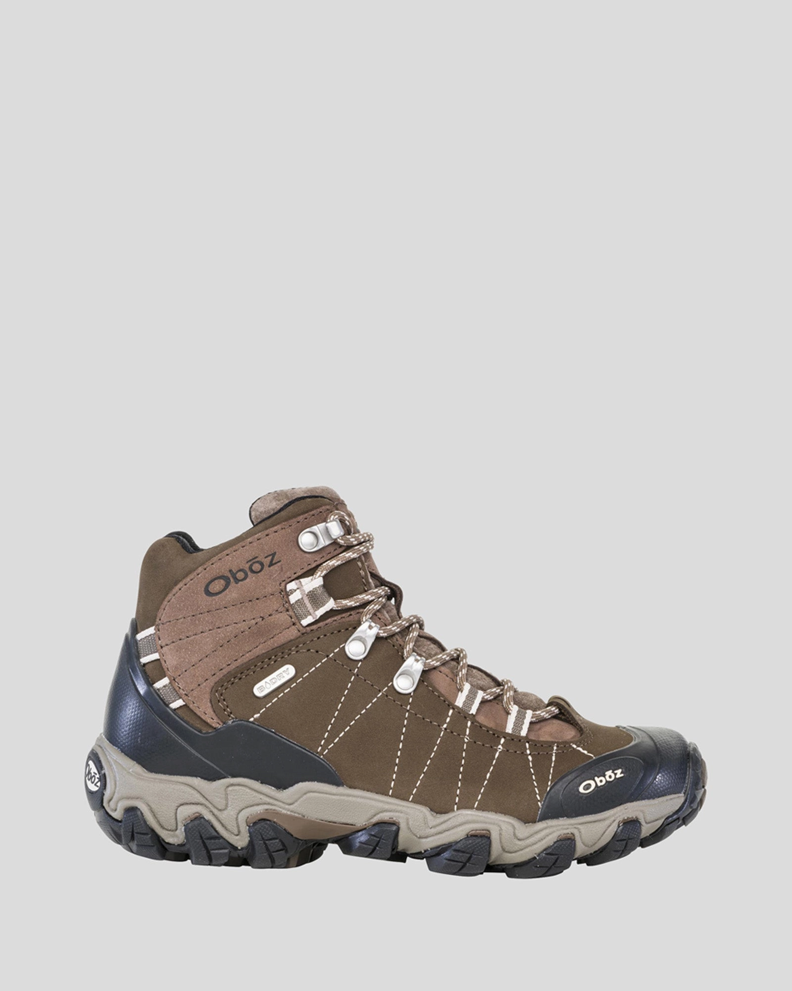 Speed Trek Women's Oboz Bridger Waterproof Mid Hiking Boots - Walnut
