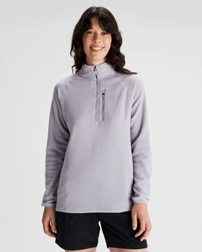 Women's Ridge 100 PrimaLoft Bio Pullover - Light Haze Breathable Stretch