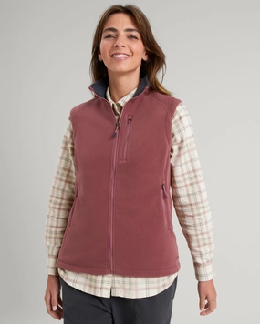 Laser Cut Vents Waterproof Design Women's Ridge 200 PrimaLoft Bio Vest - Bliss