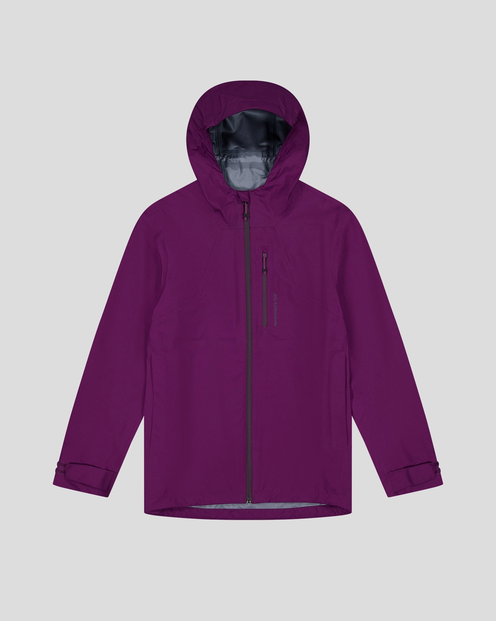 Women??s Ridge 3L GORE-TEX Rain Jacket - Berry AdjustableDrawstring