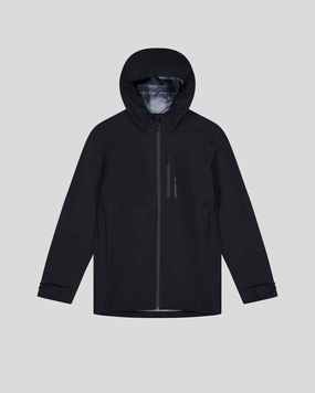 Soft Shell MultiPocketLayout Women??s Ridge 3L GORE-TEX Rain Jacket - Black Stingray