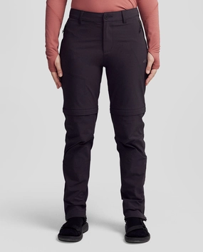 Reversible design Women??s Ridge Convertible Pants - Black Stingray