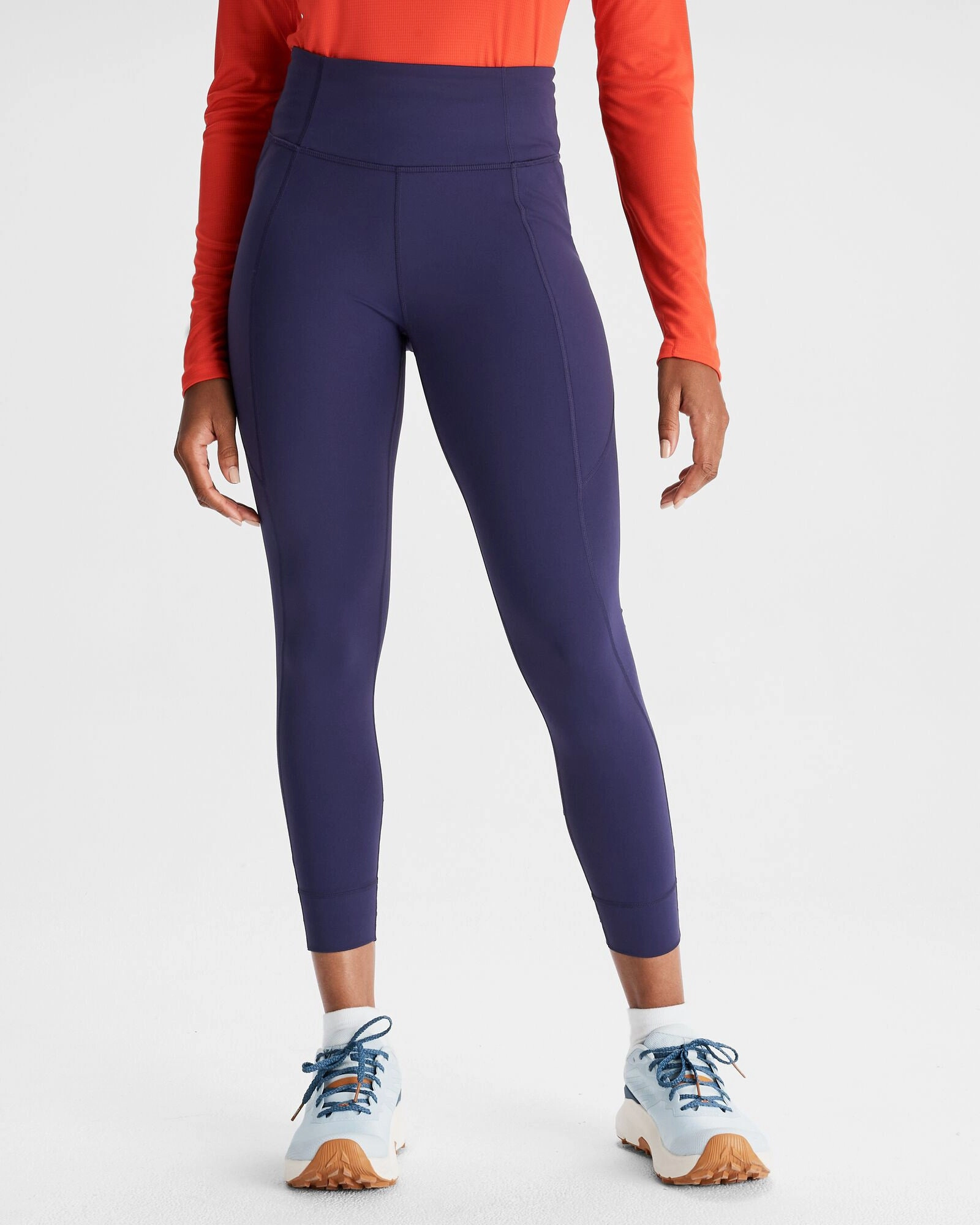 Sweat Resistant StretchWaistband Women's Seeker 7/8 Leggings - Dark Horizon