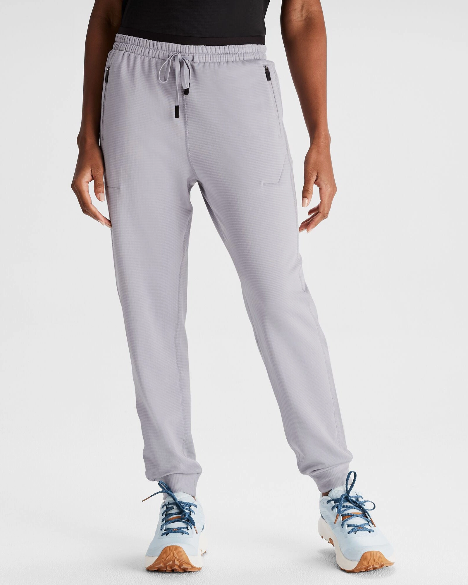 Women's Seeker Fleece Joggers - Light Haze High-rise waist