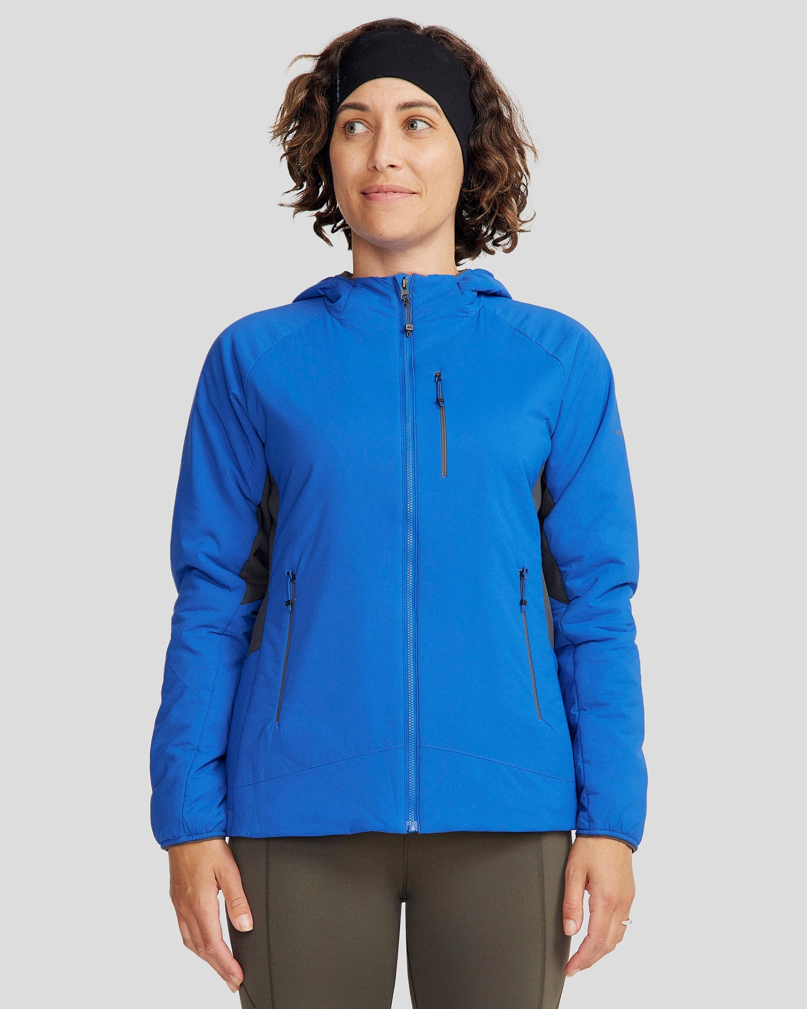 Reinforced Stress Points Women's Seeker PrimaLoft? Active Hooded Jacket - Peak Blue