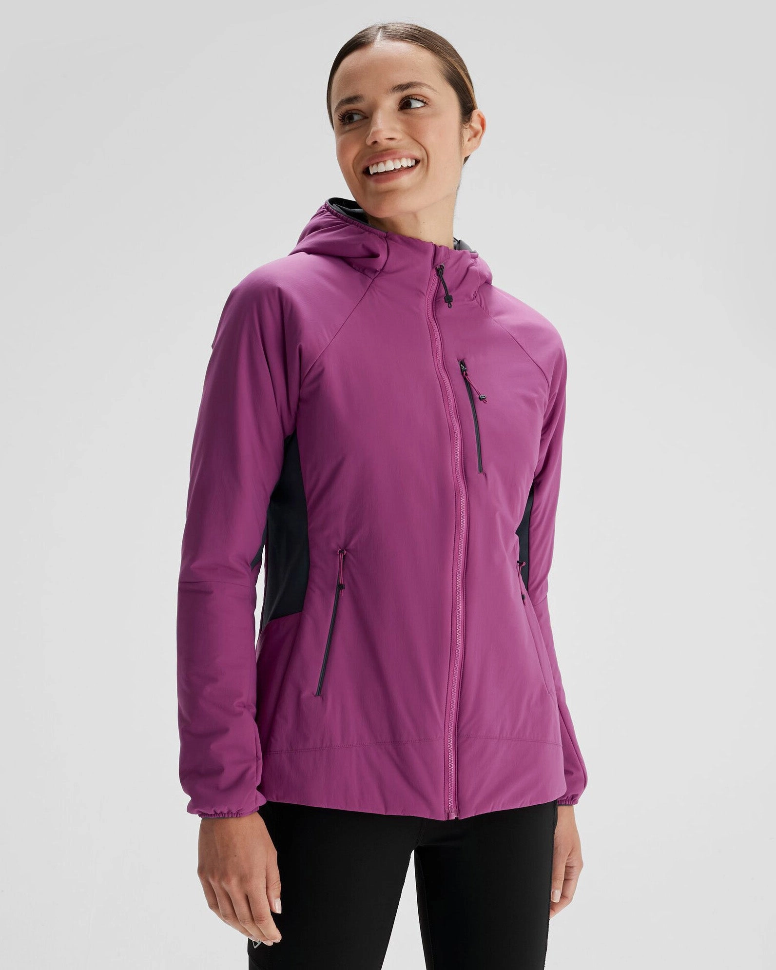 Women's Seeker PrimaLoft? Active Hooded Jacket - Raz Flexible Side Gussets Snag Proof Surface