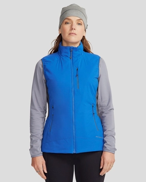 Clean Fit Design Women's Seeker PrimaLoft? Active Vest - Peak Blue